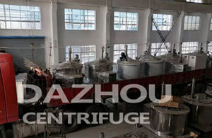 45天完成6臺(tái)全自動(dòng)刮刀離心機(jī)，大周奪取“滿(mǎn)堂彩”